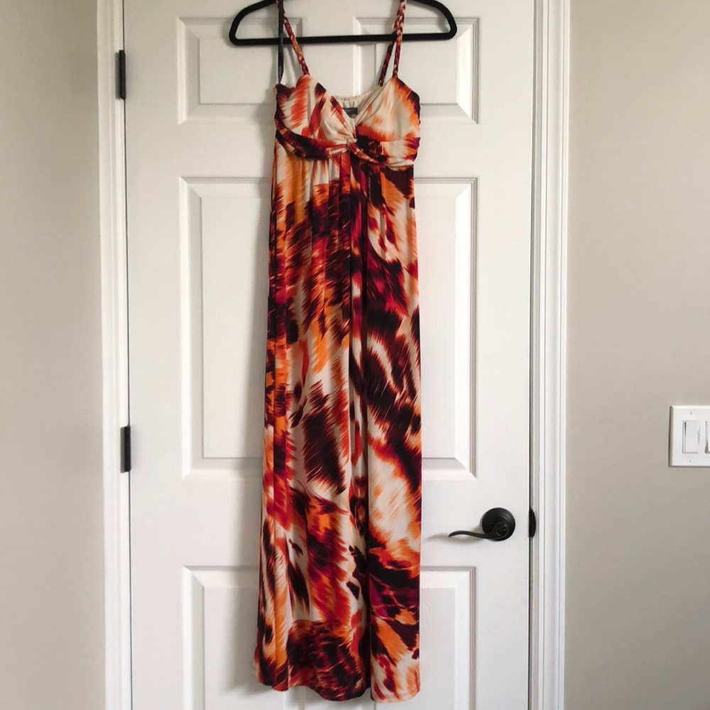 Bisou Bisou like new maxi dress